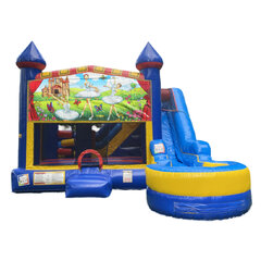 Ballerina 7-in-1 bounce house rental in East Longmeadow, MA