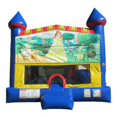 Beauty and the Beast 5-in-1 bounce house rental in East Longmeadow, MA