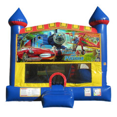 Cars, Planes and Trains 5-in-1 bounce house rental in East Longmeadow, MA