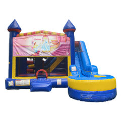 Cinderella 7-in-1 bounce house rental in East Longmeadow, MA