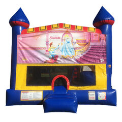 Cinderella Castle bounce house rental in East Longmeadow, MA