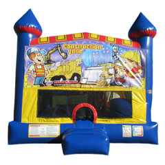 Construction Zone 5-in-1 bounce house rental in East Longmeadow, MA