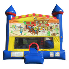 Western 5-in-1 bounce house rental in East Longmeadow, MA
