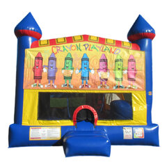 Crayon Playland 5-in-1 bounce house rental in East Longmeadow, MA