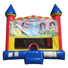 Disney Princess Castle bounce house rental in East Longmeadow, MA