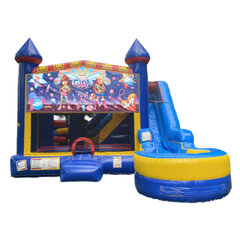 Girl Power 7-in-1 bounce house rental in East Longmeadow, MA