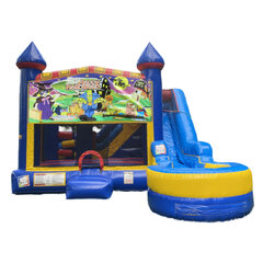 Halloween 7-in-1 bounce house rental in East Longmeadow, MA