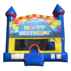 Happy Birthday 5-in-1 bounce house rental in East Longmeadow, MA