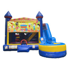 Birthday Kids 7-in-1 bounce house rental in East Longmeadow, MA