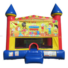Birthday Kids Castle bounce house rental in East Longmeadow, MA