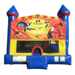 The Incredibles 5-in-1 bounce house rental in East Longmeadow, MA