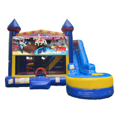 Knights and Dragons 7-in-1 bounce house rental in East Longmeadow, MA