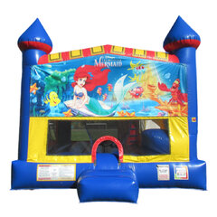 The Little Mermaid 5-in-1 bounce house rental in East Longmeadow, MA
