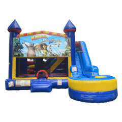 Madagascar 7-in-1 bounce house rental in East Longmeadow, MA
