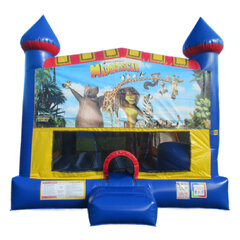 Madagascar Castle bounce house rental in East Longmeadow, MA