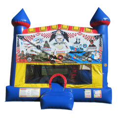 Military 5-in-1 bounce house rental in East Longmeadow, MA