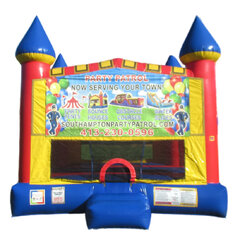 Party Patrol Castle bounce house rental in East Longmeadow, MA