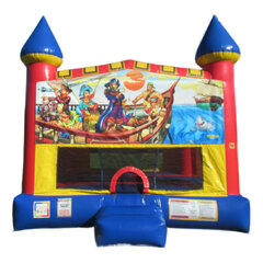 Pirates Castle bounce house rental in East Longmeadow, MA