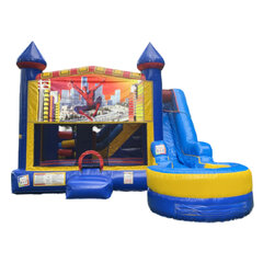 Spiderman 7-in-1 bounce house rental in East Longmeadow, MA