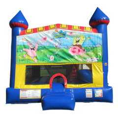 SpongeBob 5-in-1 bounce house rental in East Longmeadow, MA