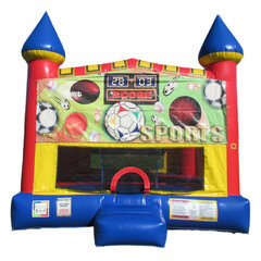 Sports Castle bounce house rental in East Longmeadow, MA