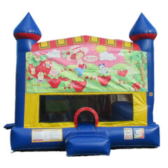 Strawberry Shortcake 5-in-1 bounce house rental in East Longmeadow, MA
