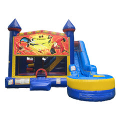 The Incredibles 7-in-1 bounce house rental in East Longmeadow, MA