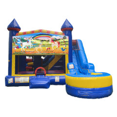 Unicorns 7-in-1 bounce house rental in East Longmeadow, MA